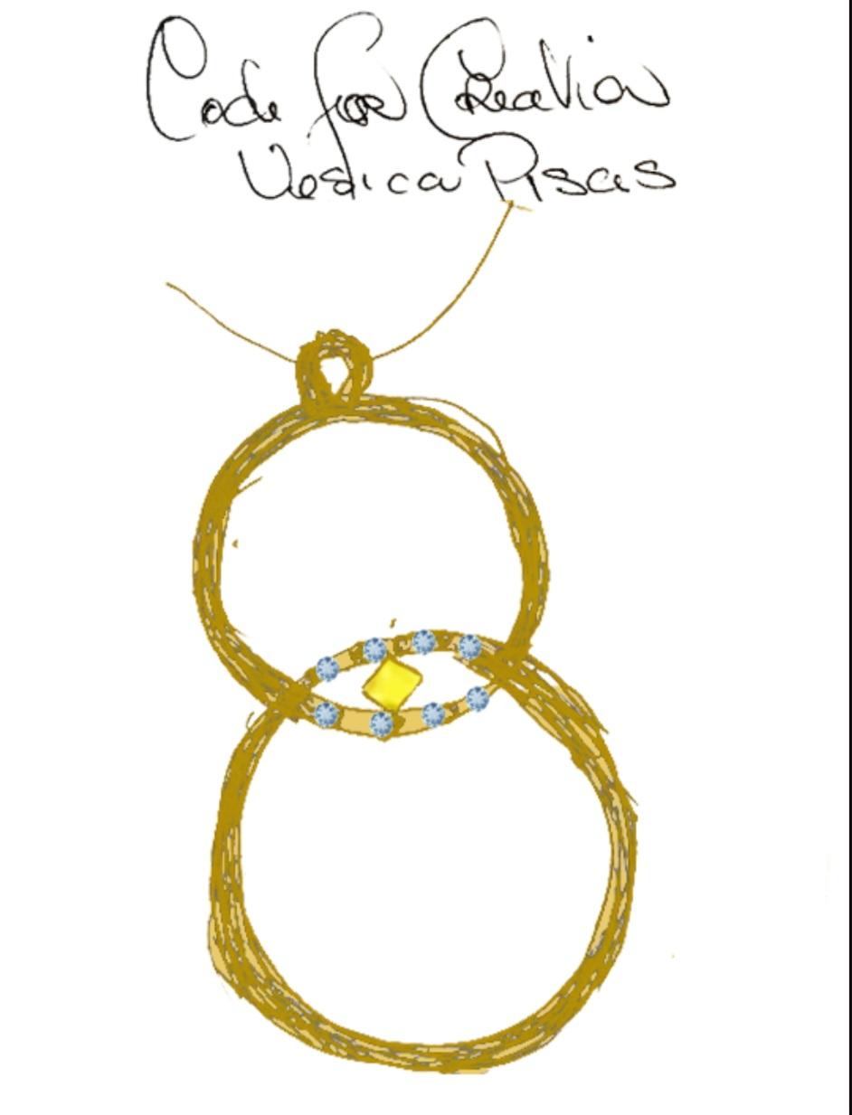 Code for Creation, Vesica Piscis concept drawing